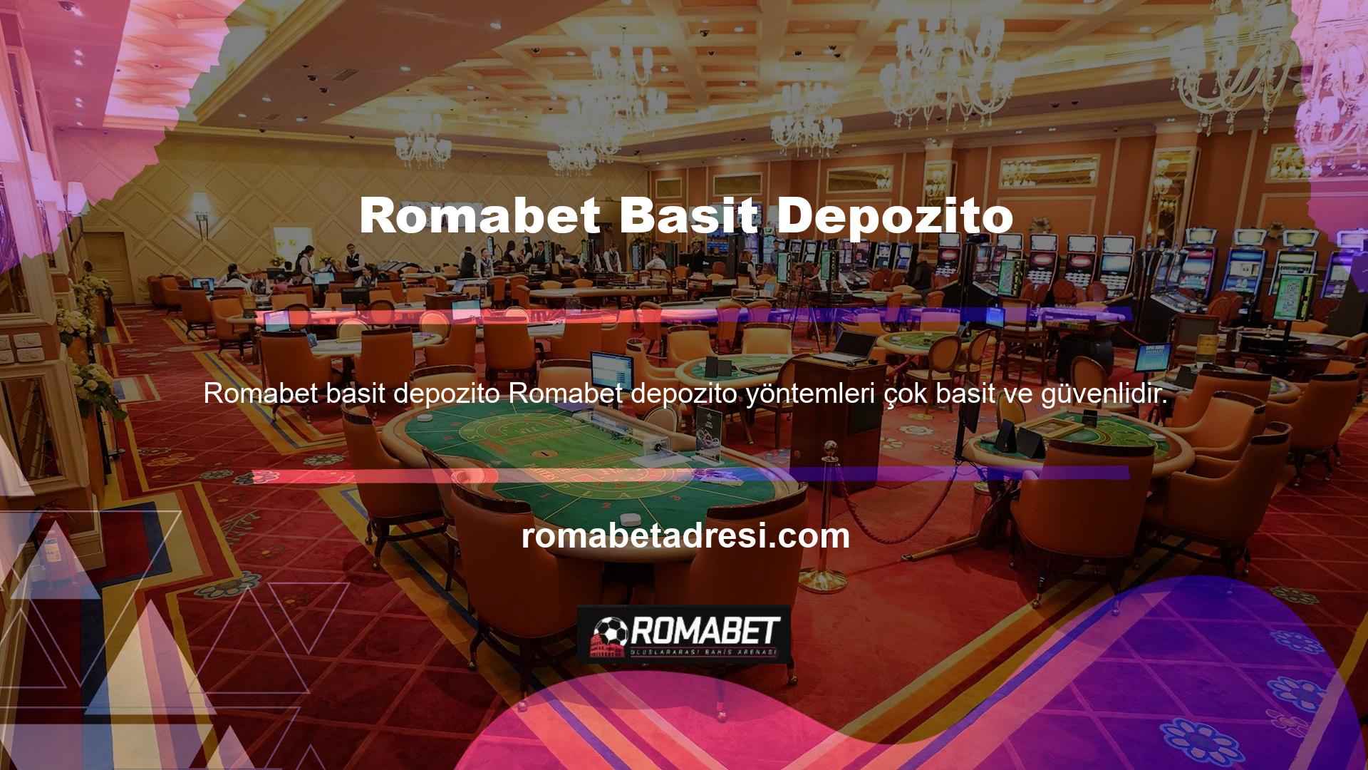 Tüm casino oyunlarına giriyorsanız, kolayca para alıp istediğiniz zaman para koyabilirsiniz